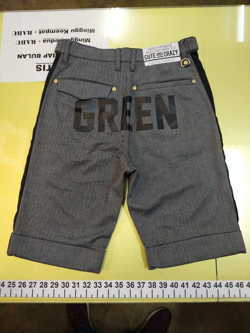 Le Coq Sportif Shortpant Men s Fashion Bottoms Shorts on Carousell