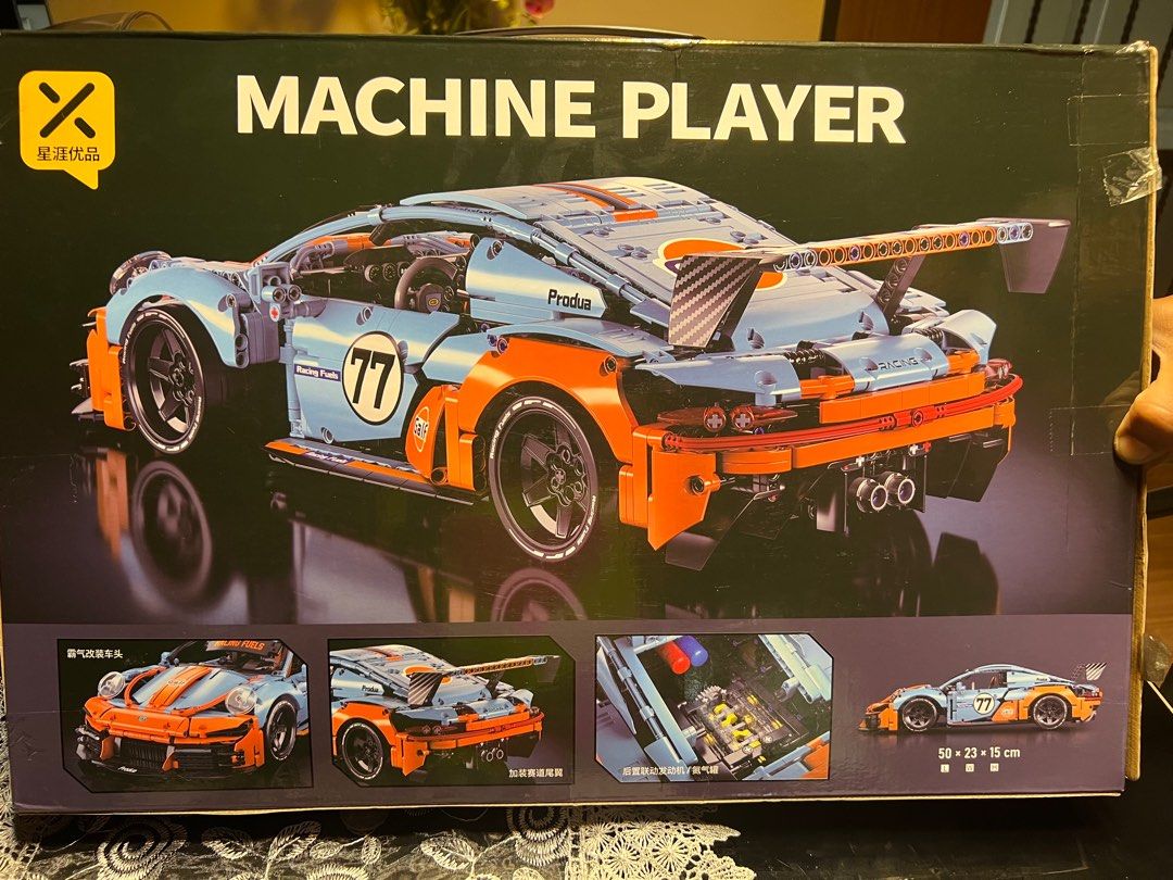 Lepin Lego Porsche 911 Vs Bugatti Chiron Lepin Technic Porsche 911