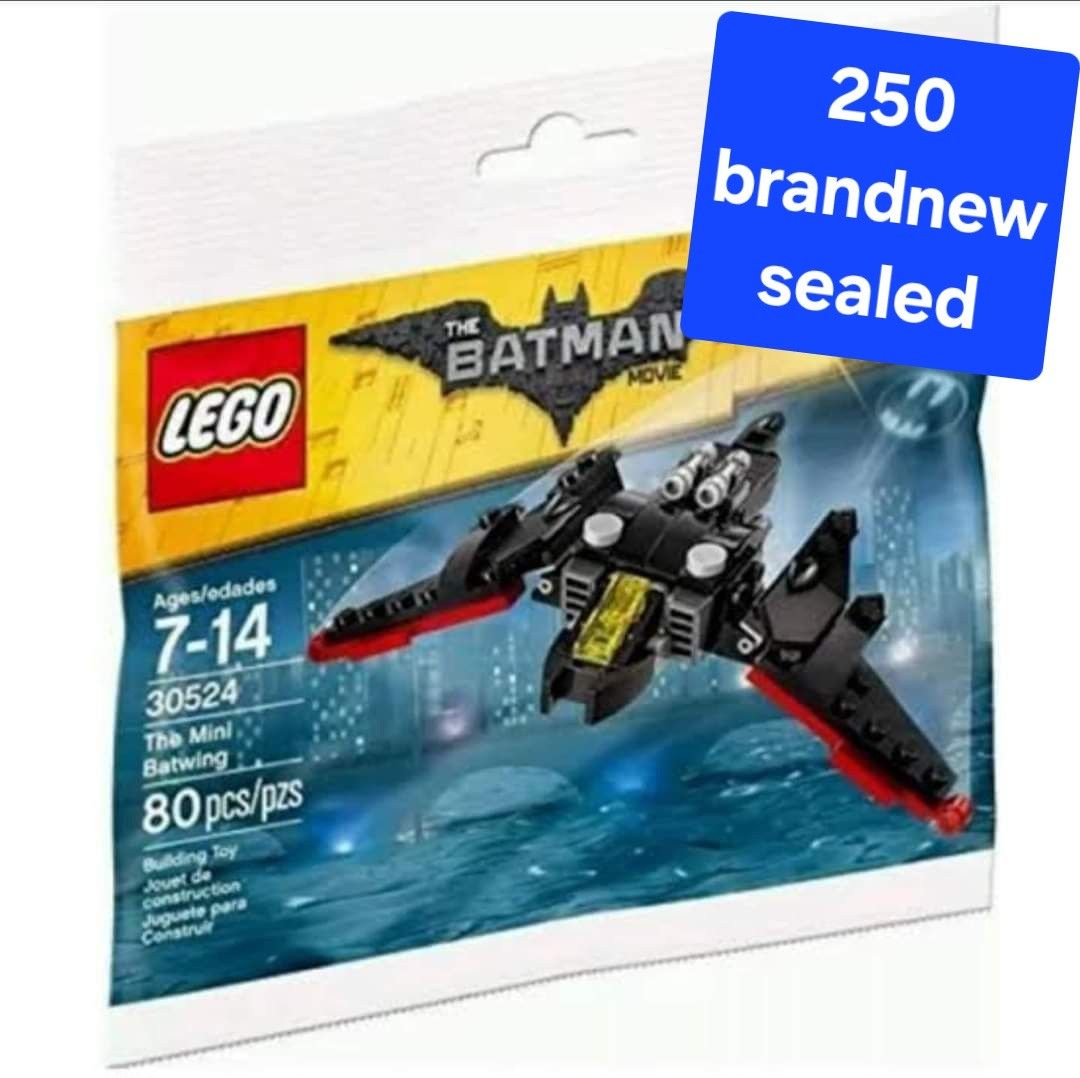 LEGO batwing polybag (Category: Lego & Building Sets) located in Quezon City. Submitted by ian_e82 (Listing ID 1312926213, Image 1). Description: original LEGO sealed, new.