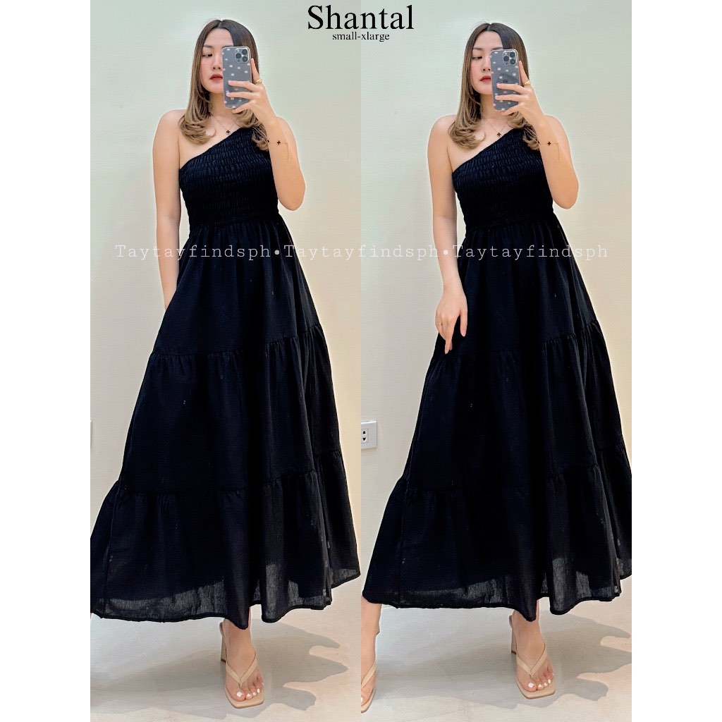 Delin Smocked Layered Maxi Dress Sage main image 1