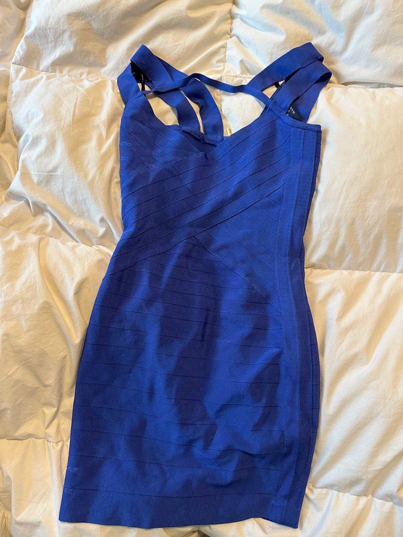 Marciano LA Blue Evening Bandage Dress