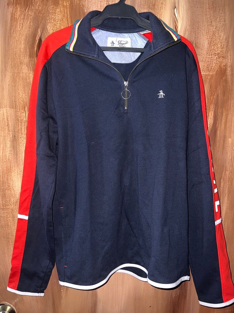 Men’s Original Penguin 1/4 Zip Up Pullover - Small (Category: Tshirts & Polo Shirts ) located in Dasmarinas. Submitted by teodoraaaa (Listing ID 1312933108, Image 1). Description: Unisex too! Used only once!.