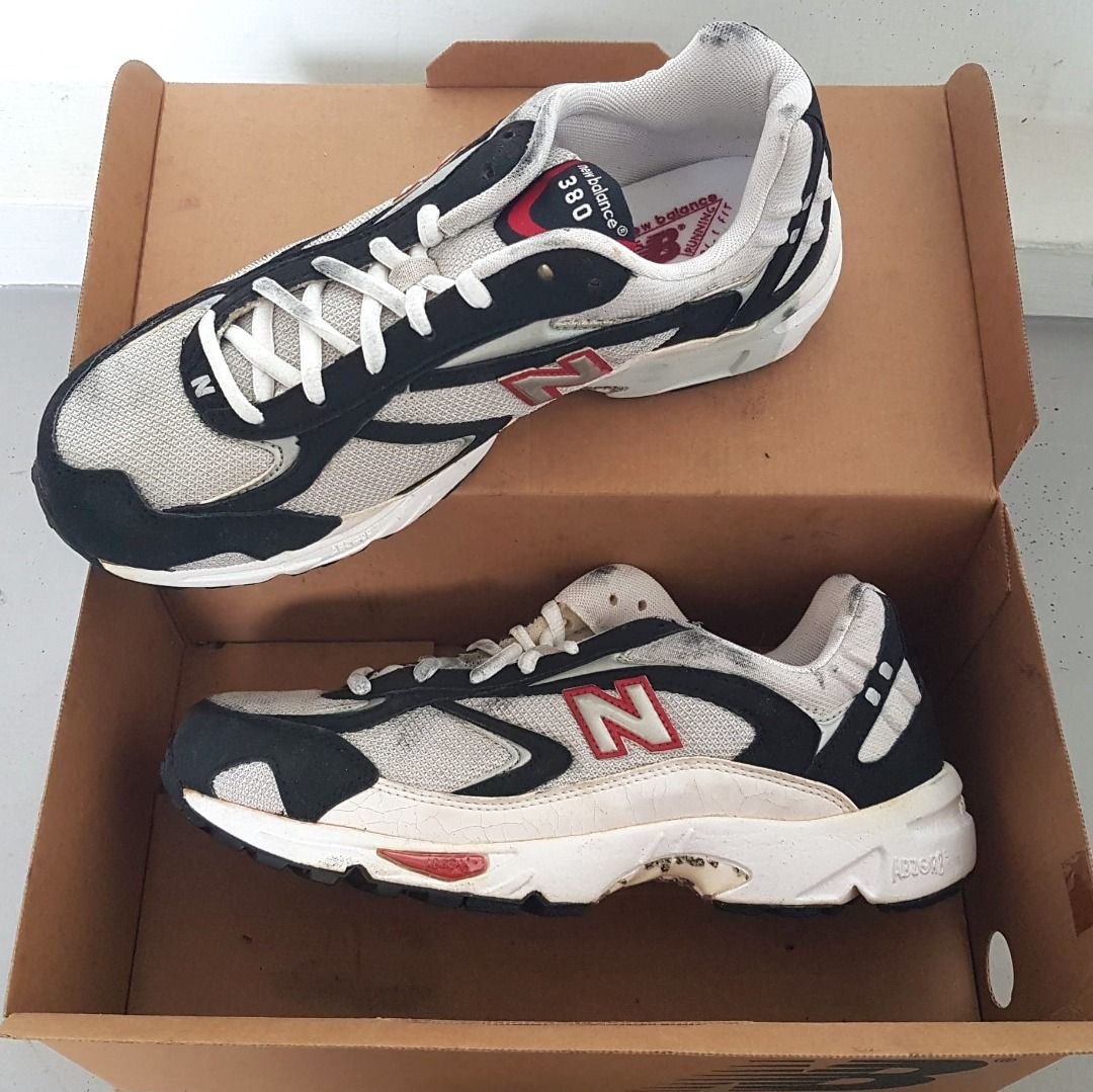 New Balance Running Shoes US 8 UK 7.5 EUR 41.5 Model NB 380 NB Designer Sneakers Lightweight Good Cushioning Original Gym Workout Yuppie