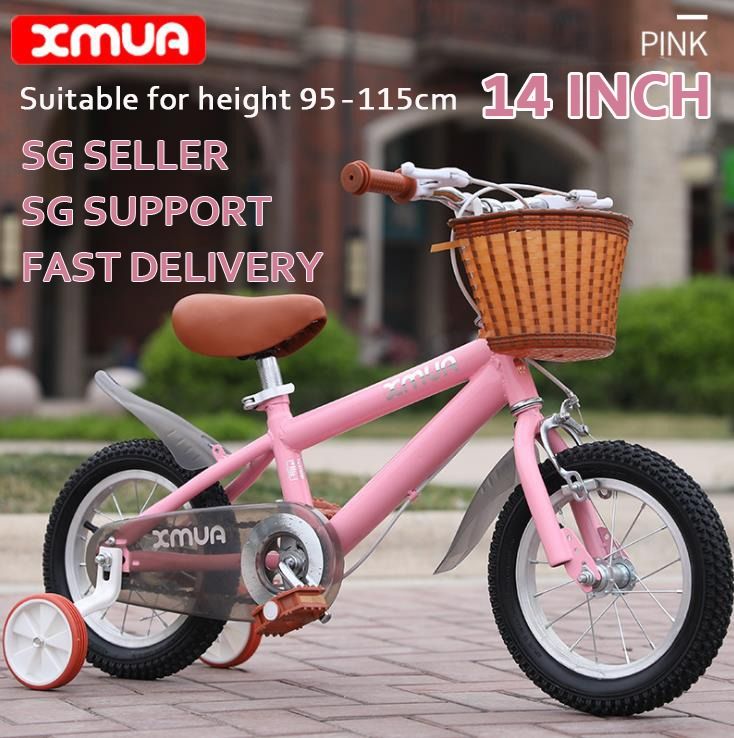 NEW STOCK Children s Bicycle kids bicycle Adjustable Height Dual Brake Design Kids Bike Sports Equipment Bicycles Parts Bicycles on Carousell