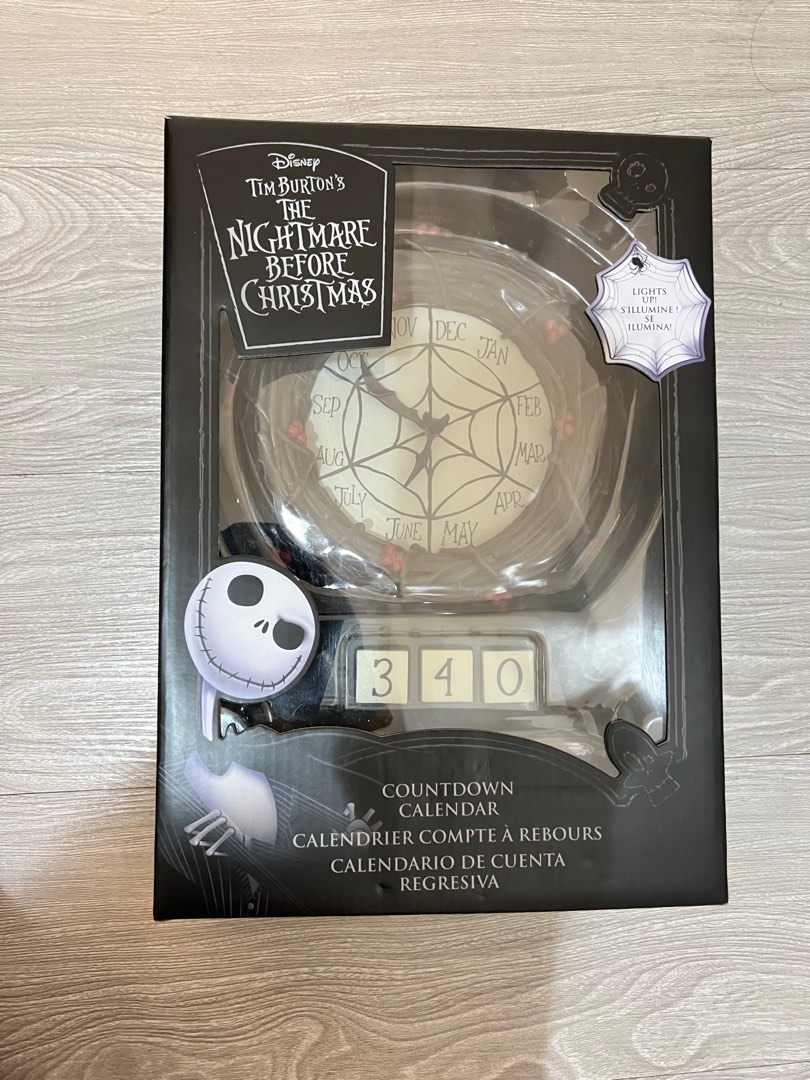 Nightmare before Christmas calendar countdown (original) Hobbies