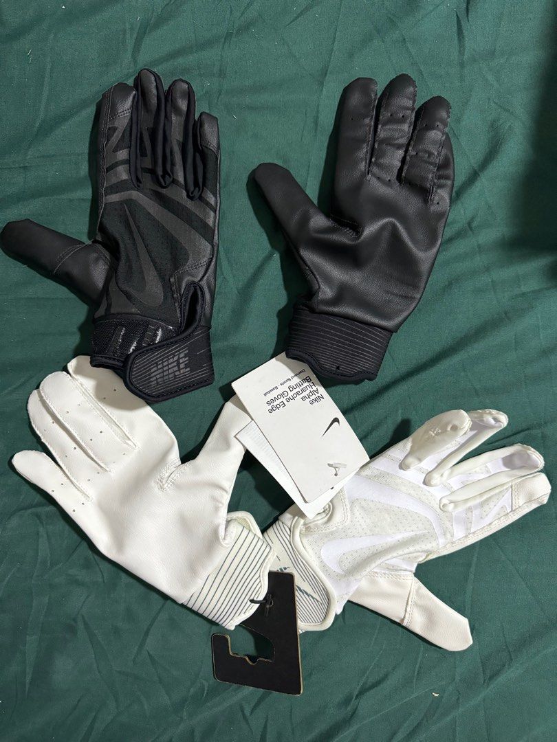 Nike Alpha Huarache Edge Batting Gloves Baseball Softball Sports Equipment Other Sports Equipment and Supplies on Carousell
