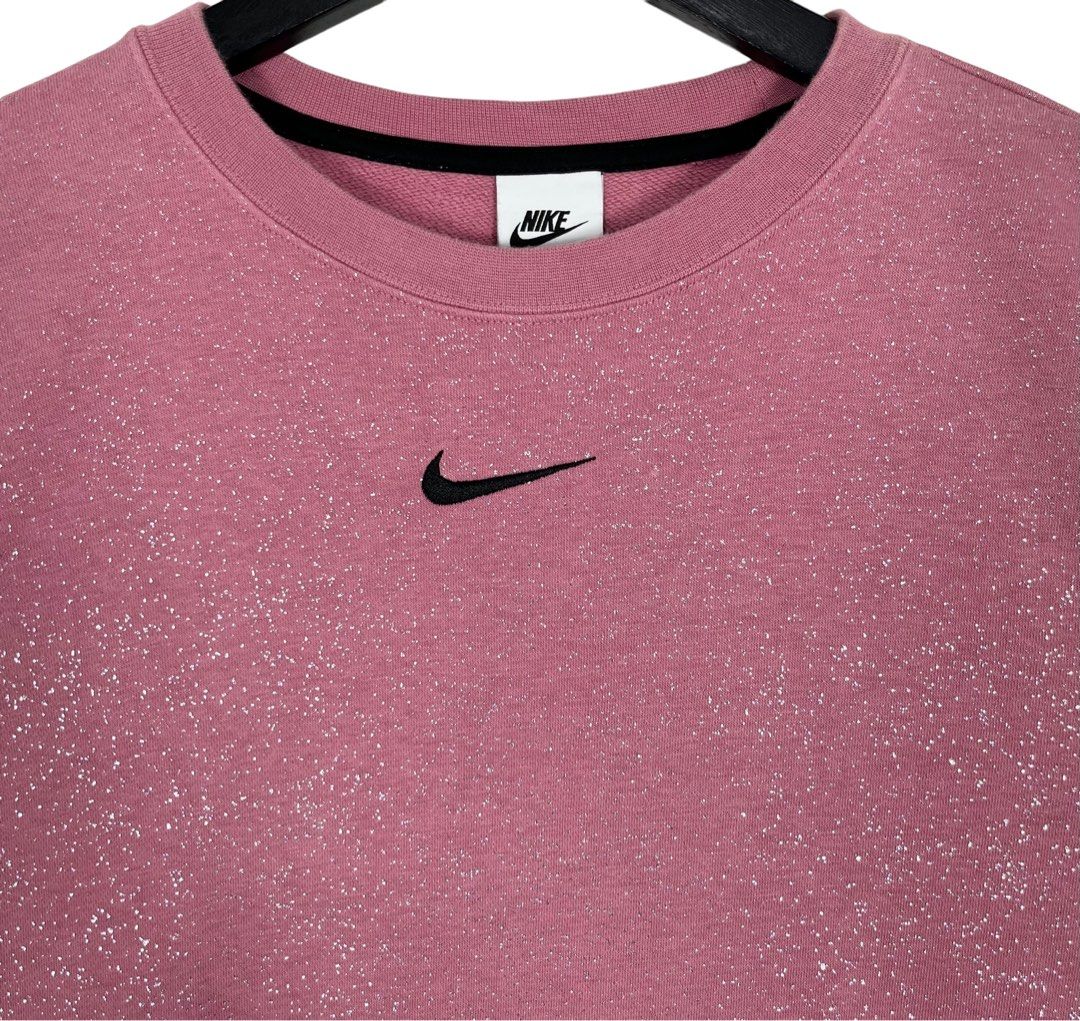 nike women's glitter sweatshirt