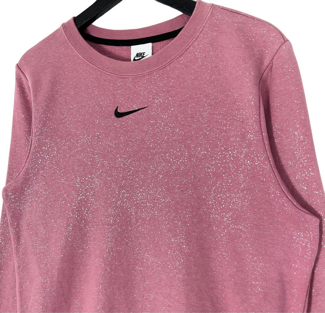 nike vintage sweater pink