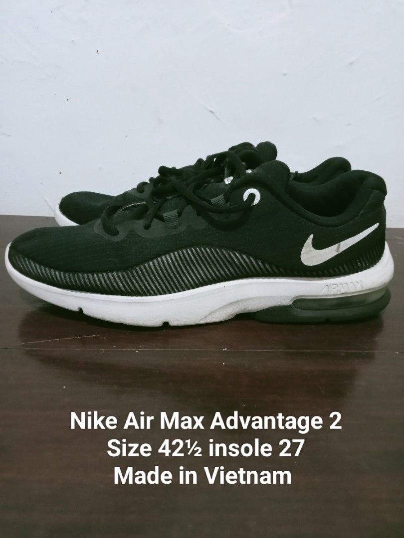 Nike size 42½ insole 27