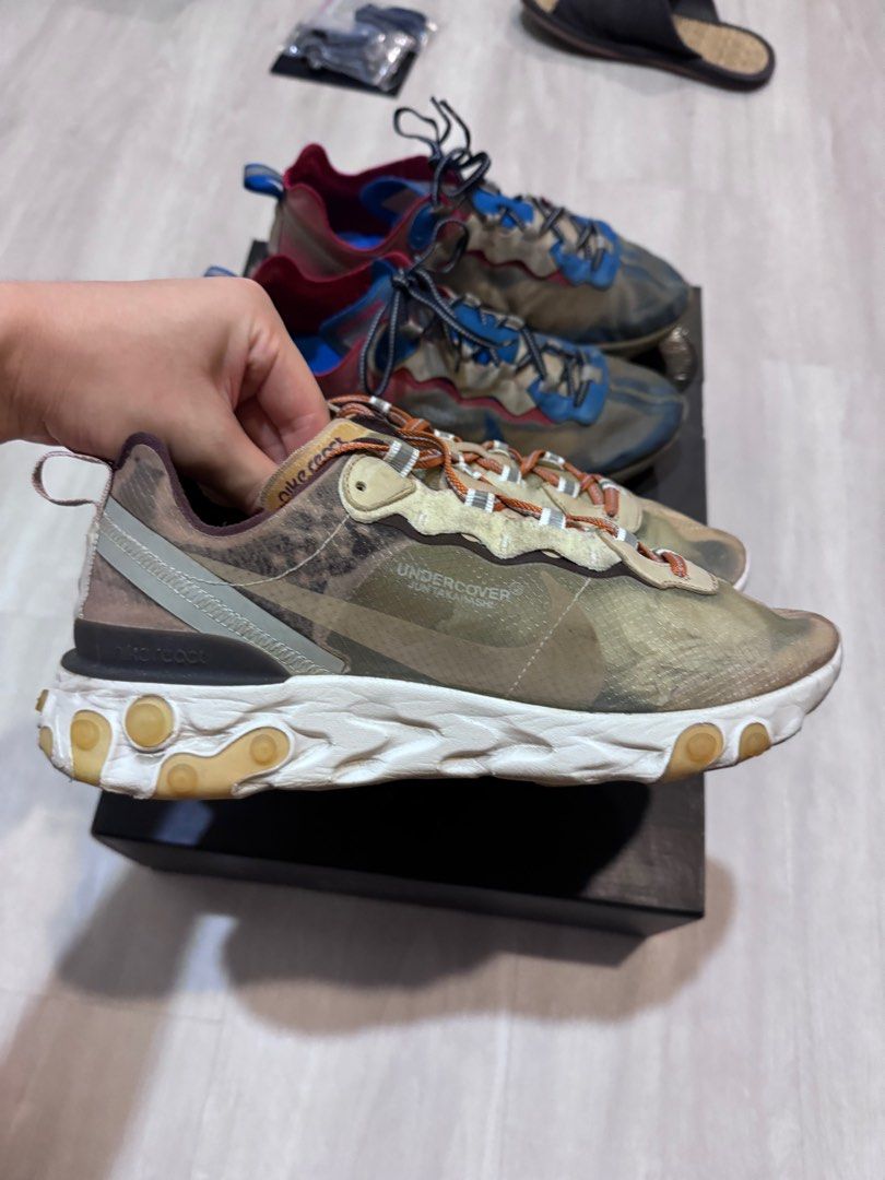 NIKE UNDERCOVER ELEMENT REACT 87 BUNDLE Men s Fashion Footwear Sneakers on Carousell