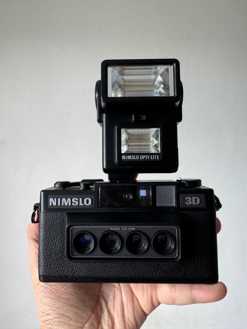 Nimslo 3D - 35mm Film Camera, Photography, Cameras on Carousell