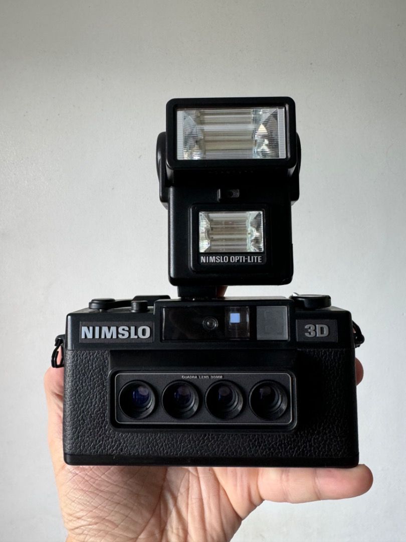Nimslo 3D - 35mm Film Camera, Photography, Cameras on Carousell