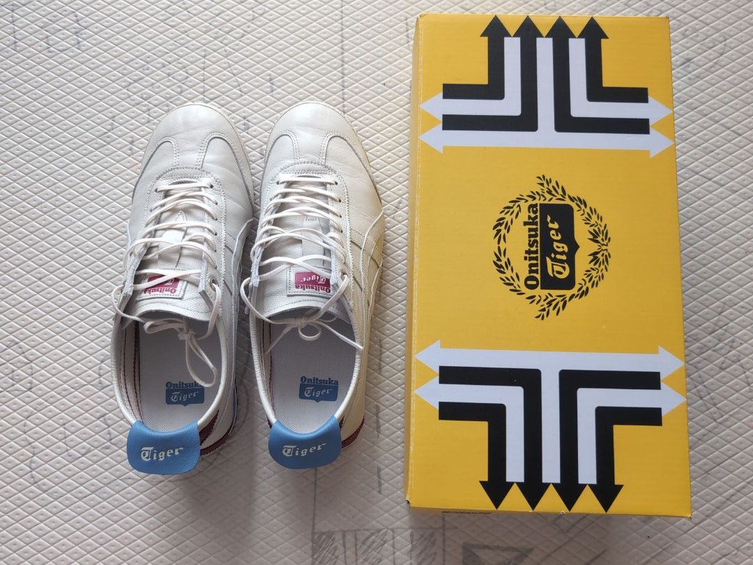 Onitsuka Tiger Mexico 66 SD 'Cream Purple' Size US8 (Category: Sneakers) located in Singapore. Submitted by cytjyt (Listing ID 1312838044, Image 2). Description: Onitsuka Tiger Mexico 66 SD 'Cream Purple' Size: US Women 8, EUR 39.5, 25cm, UK5 1/2 Bought in Osaka, only worn once (see photo of shoe soles) Add $4.30 for courier.