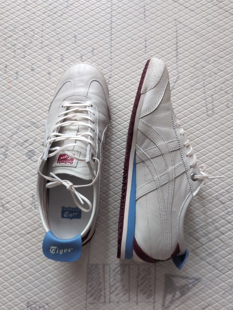 Onitsuka Tiger Mexico 66 SD 'Cream Purple' Size US8 (Category: Sneakers) located in Singapore. Submitted by cytjyt (Listing ID 1312838044, Image 1). Description: Onitsuka Tiger Mexico 66 SD 'Cream Purple' Size: US Women 8, EUR 39.5, 25cm, UK5 1/2 Bought in Osaka, only worn once (see photo of shoe soles) Add $4.30 for courier.