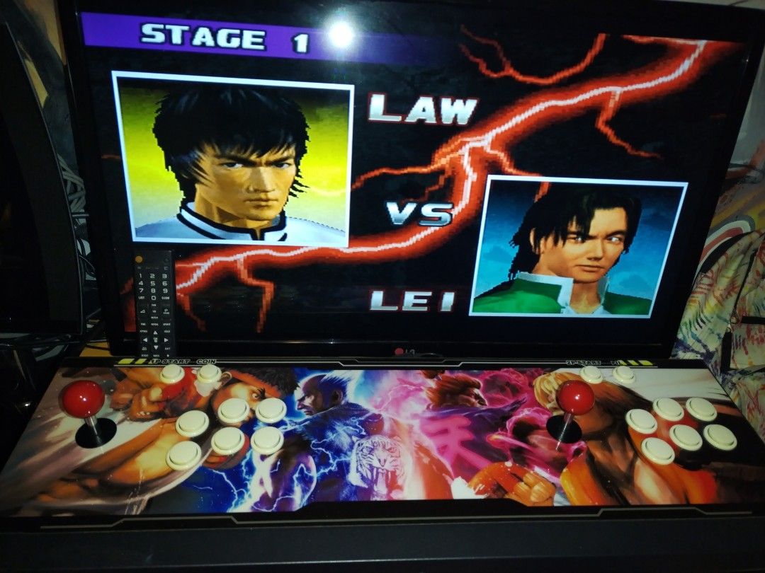 Pandora's Box Arcade with 32" LG TV (Category: Others) located in Paranaque City. Submitted by zabros (Listing ID 1312870192, Image 2). Description: 2499php Pandora's Box Arcade with 32" LG TV Inclusions: Pandora 9s arcade system Power supply Hdmi cable Add 2k for additional 32" LG LED TV with power cable and tv remote *very slight ghost movement on left joystick but still 100% tolerable and playable **does not affect gameplay and performance 💯 