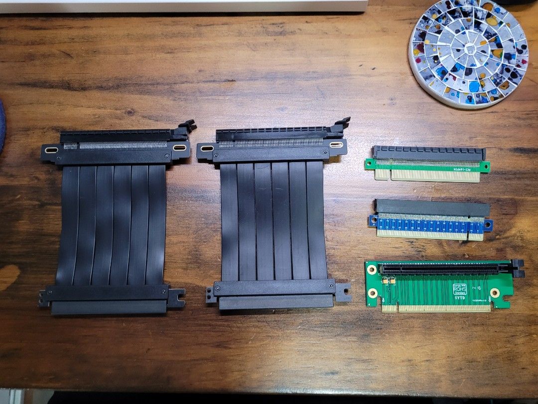 PCIE Riser GPU extension cables Gen 3.0, Computers & Tech, Parts ...