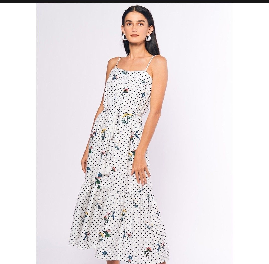 Plains and prints maxi dress (Category: Dresses) located in Cabanatuan. Submitted by misshell26 (Listing ID 1312861464, Image 1). Description: Small on tag can fit up to medium.