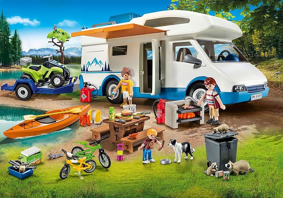 Camper Playmobil Sets Buy PLAYMOBIL Family Camper Vehicle Playset