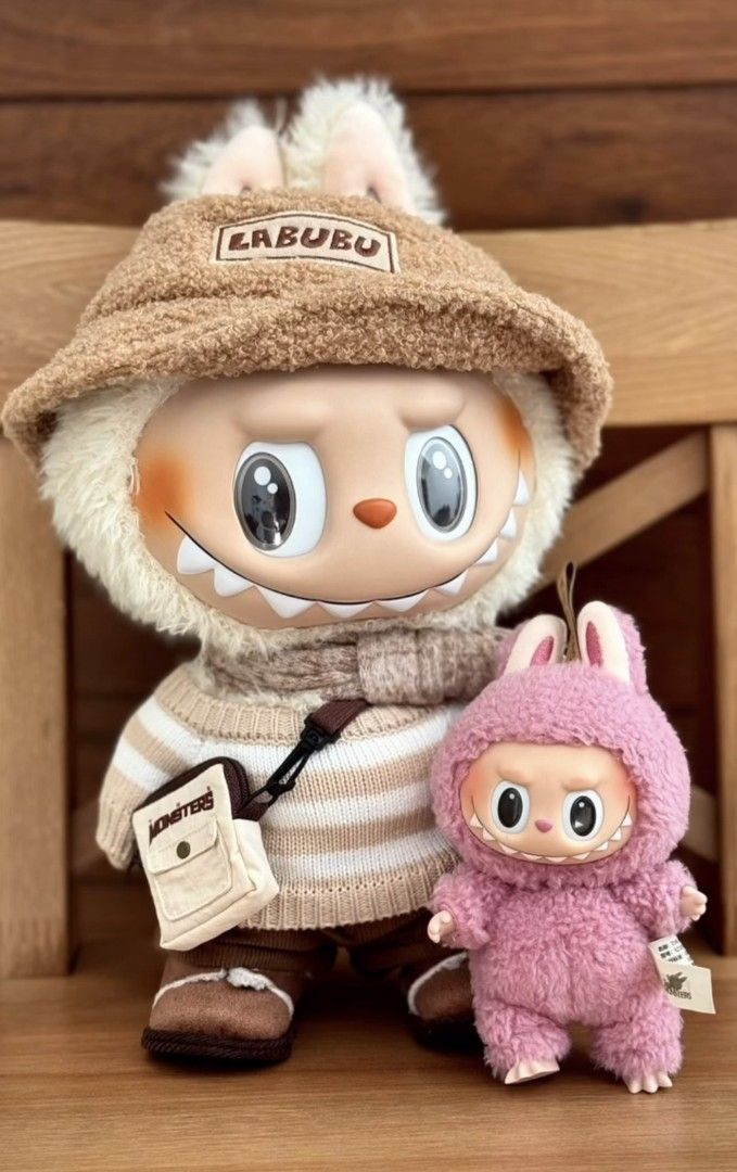 Pop mart Labubu The Monsters Dress Be Latte Vinyl Plush Doll