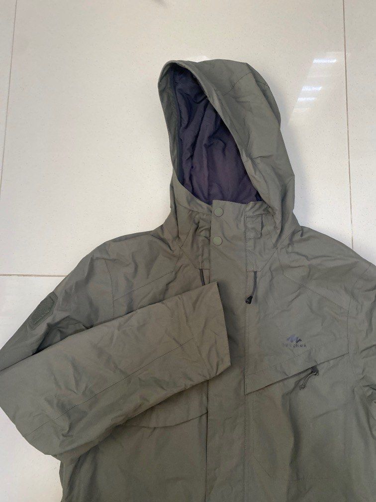Quechua Jacket Coat Water Repellant (Category: Coats, Jackets and Outerwear) located in Cavite. Submitted by astjo (Listing ID 1312883200, Image 3). Description: In very good Condition Lightly used Original Decathlon/Quechua Jacket Medium Size GCASH Bacoor Area.