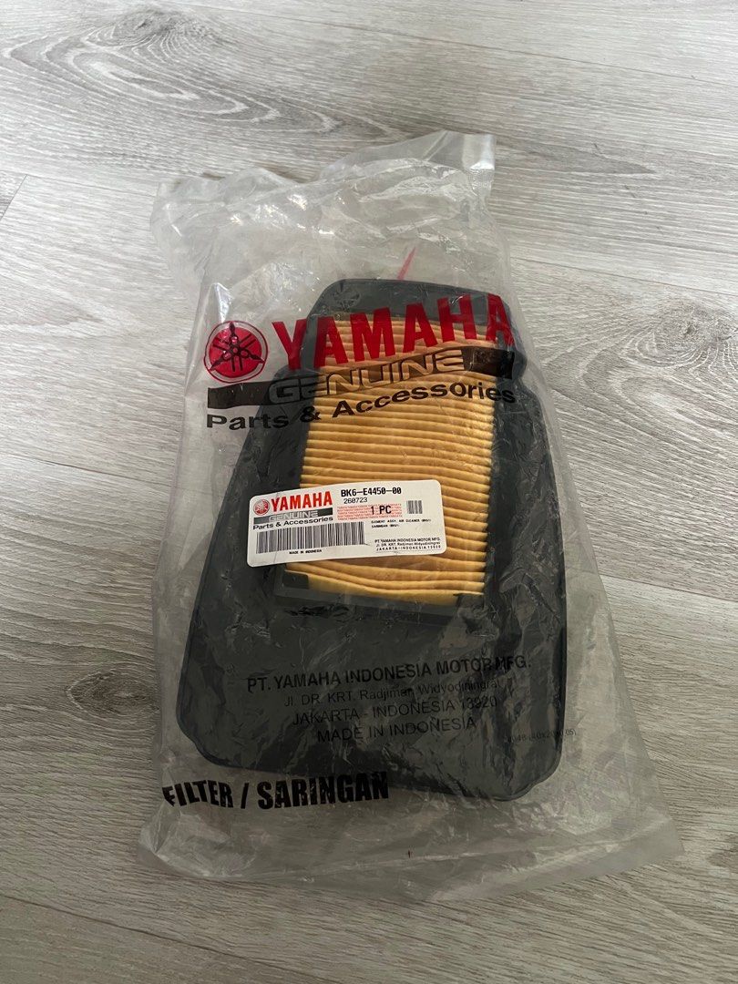 R15 v3 original yamaha air filter, Motorcycles, Motorcycle