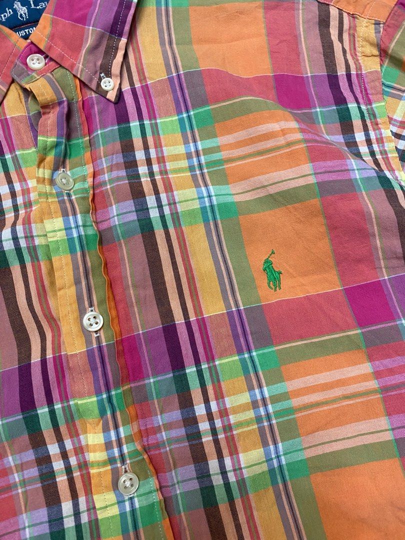 Ralph Lauren Multicolor Button Down (Category: Tshirts & Polo Shirts ) located in Manila. Submitted by pharrell124 (Listing ID 1313000293, Image 2). Description: Rl Button down polo guaranteed authentic fits xl 24x31 10/10 condition.