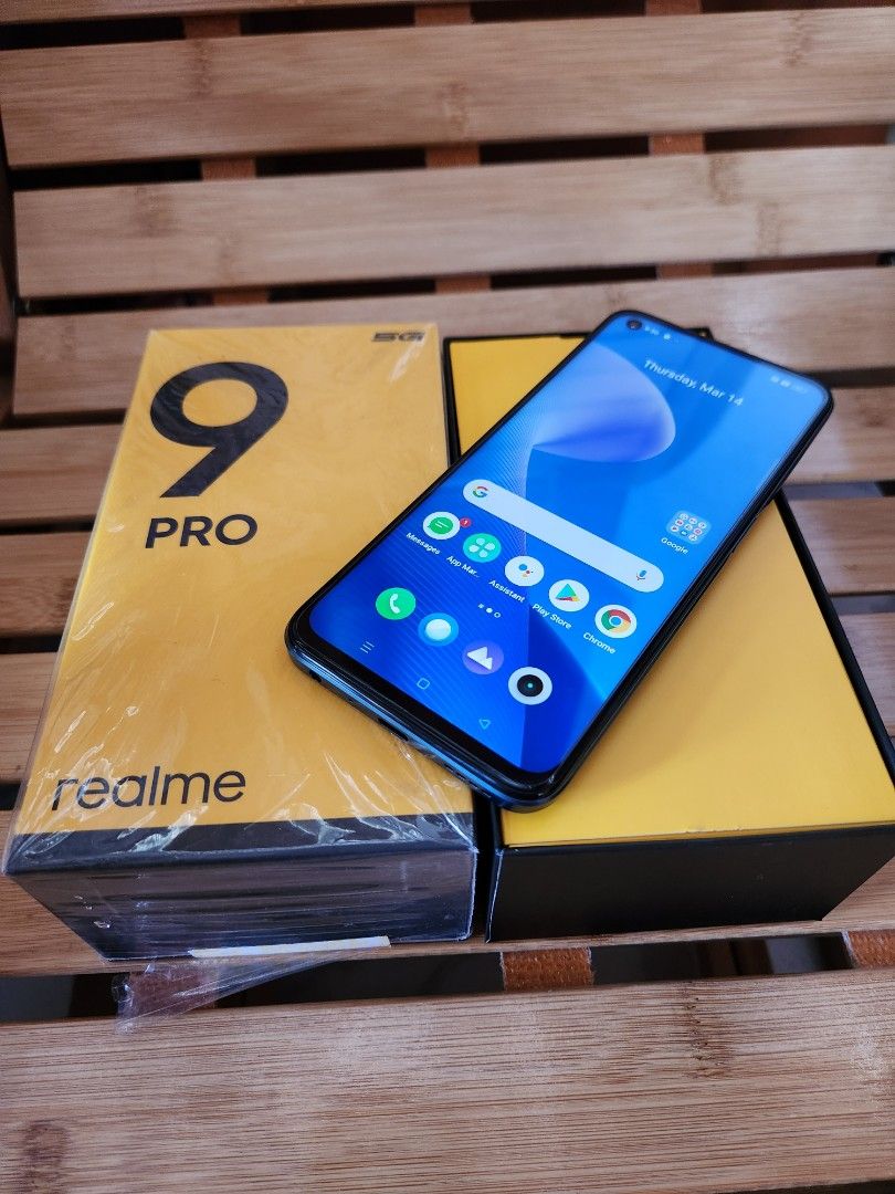 Realme 9 Pro 128gb (Category: Realme) located in San Juan City. Submitted by tanexsulla42 (Listing ID 1312886000, Image 2). Description: * We Buy & Sell * Brandnew/ 2ndhand * We accept trade in * Credit card / Home Credit / Ggives * Shipping * Meet ups / Delivery * Fb page: Ashley & Lyn.