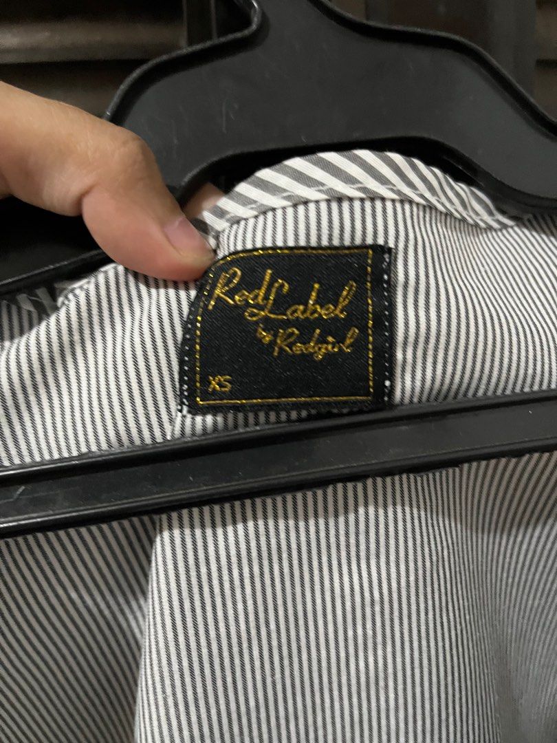 Redgirl formal top (striped) (Category: Blouses) located in Silang. Submitted by kidrodriguez (Listing ID 1312896492, Image 3). Description: Good as new Fits XS-S.