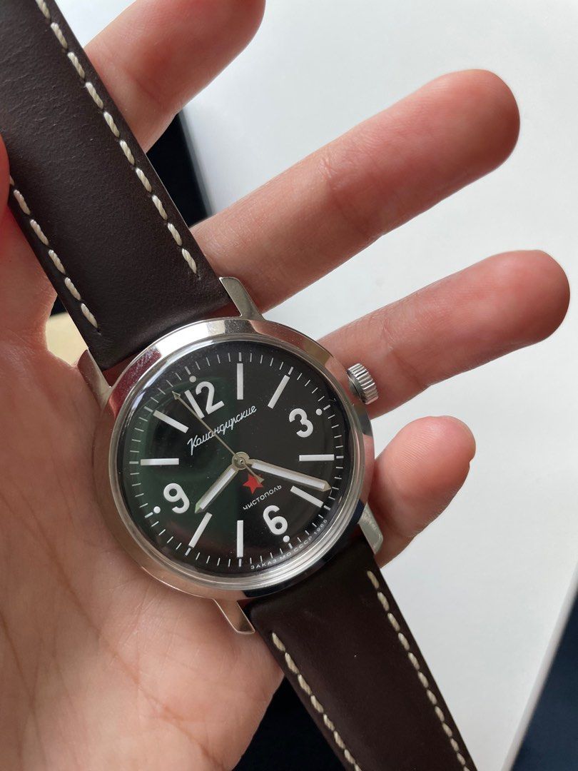 Russian Soviet Vostok Komandirskie 1965 2414A Men s Fashion Watches Accessories Watches on Carousell