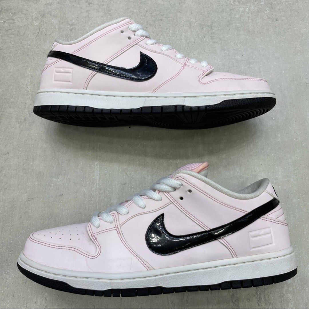 SB Dunk Low Pink Box Luxury Sneakers Footwear on Carousell
