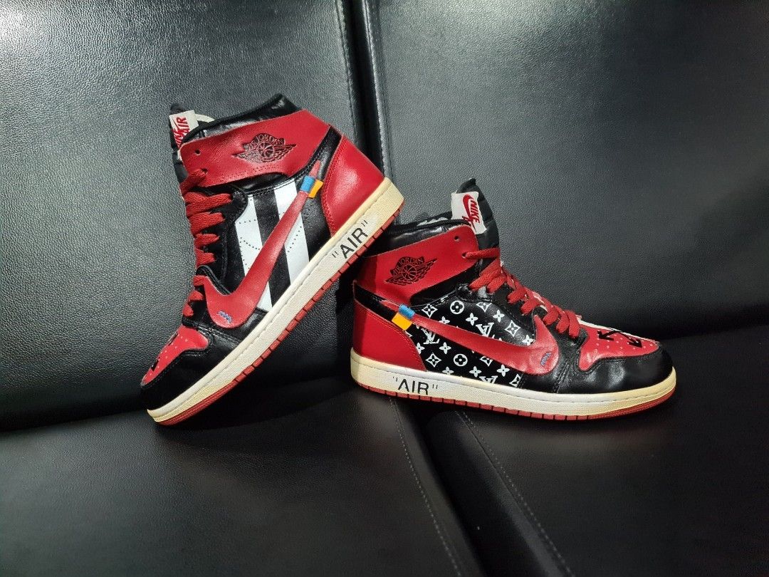 aj1 lv off white