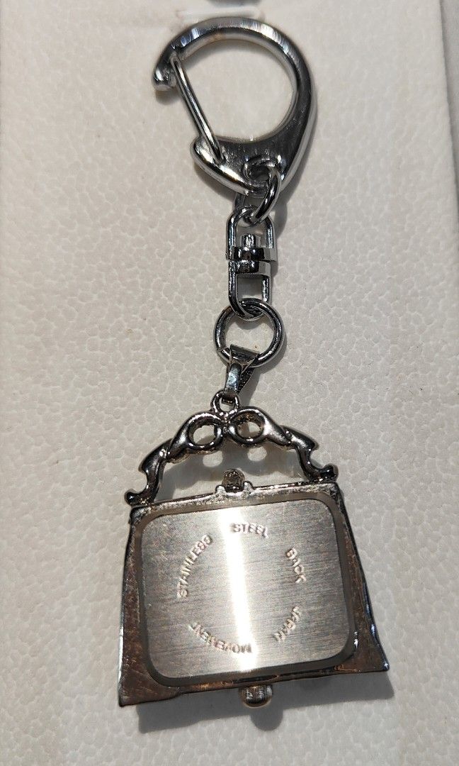 Silver Stainless Steel Purse Keychain (Category: Charms) located in General Trias. Submitted by silverstar1221 (Listing ID 1312948901, Image 2). Description: Item Name: Silver Stainless Steel Purse Keychain Item Description: • Bought from Japan Auction •AS-IS Rules and Policy: • No Meet Up • No COD • Shipping or Delivery Only. • No cancellation once order is placed. Please finalized your order to avoid problems for both the seller and buyer. • No