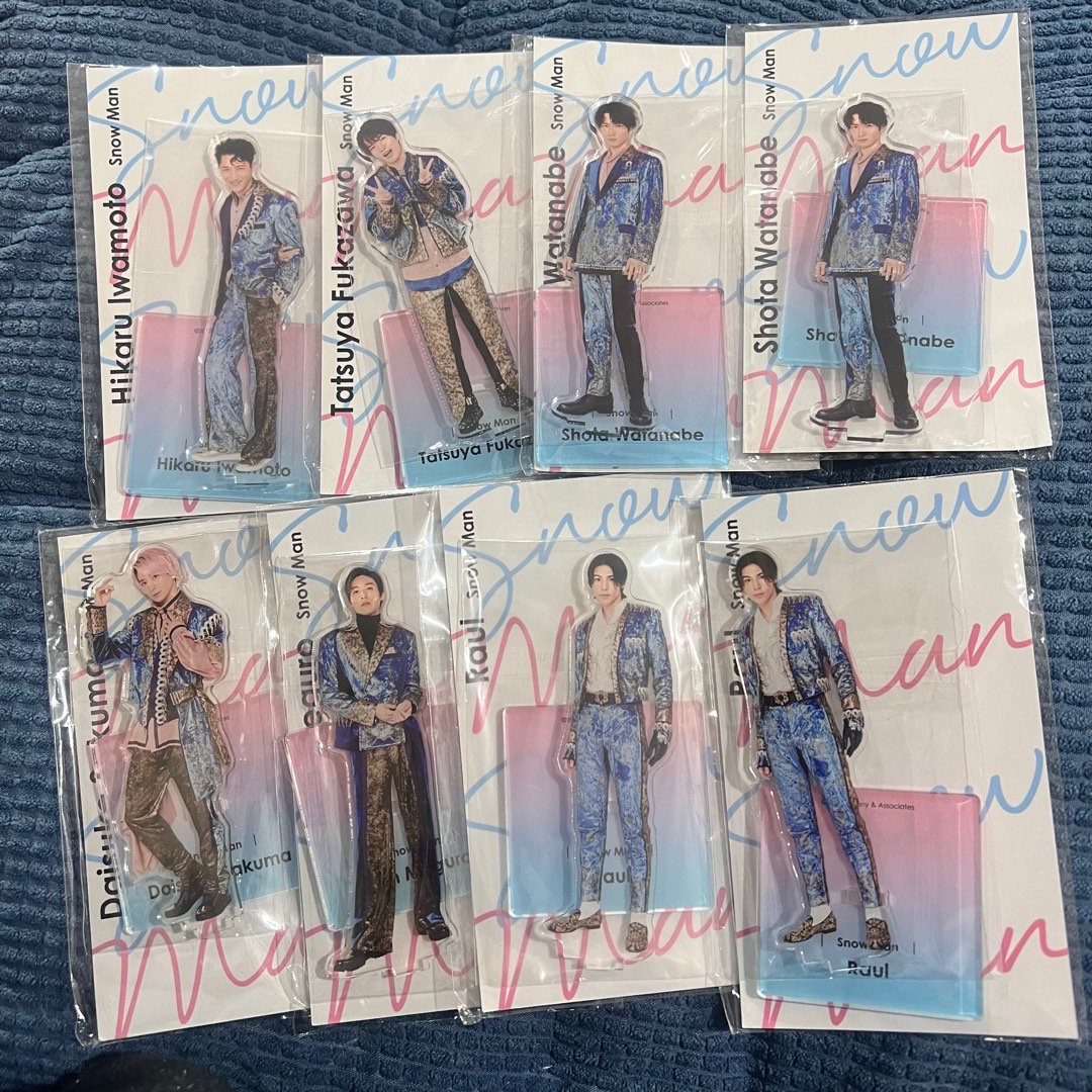 Man 目黒蓮 アクリルスタンドキーホルダーセット SnowMan 目黒蓮 アクリルスタンドキーホルダーセット 目黒蓮 アクリル