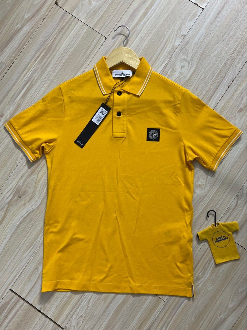 Stone Island Polo Shirt Men s Fashion Tops Sets Tshirts Polo Shirts on Carousell