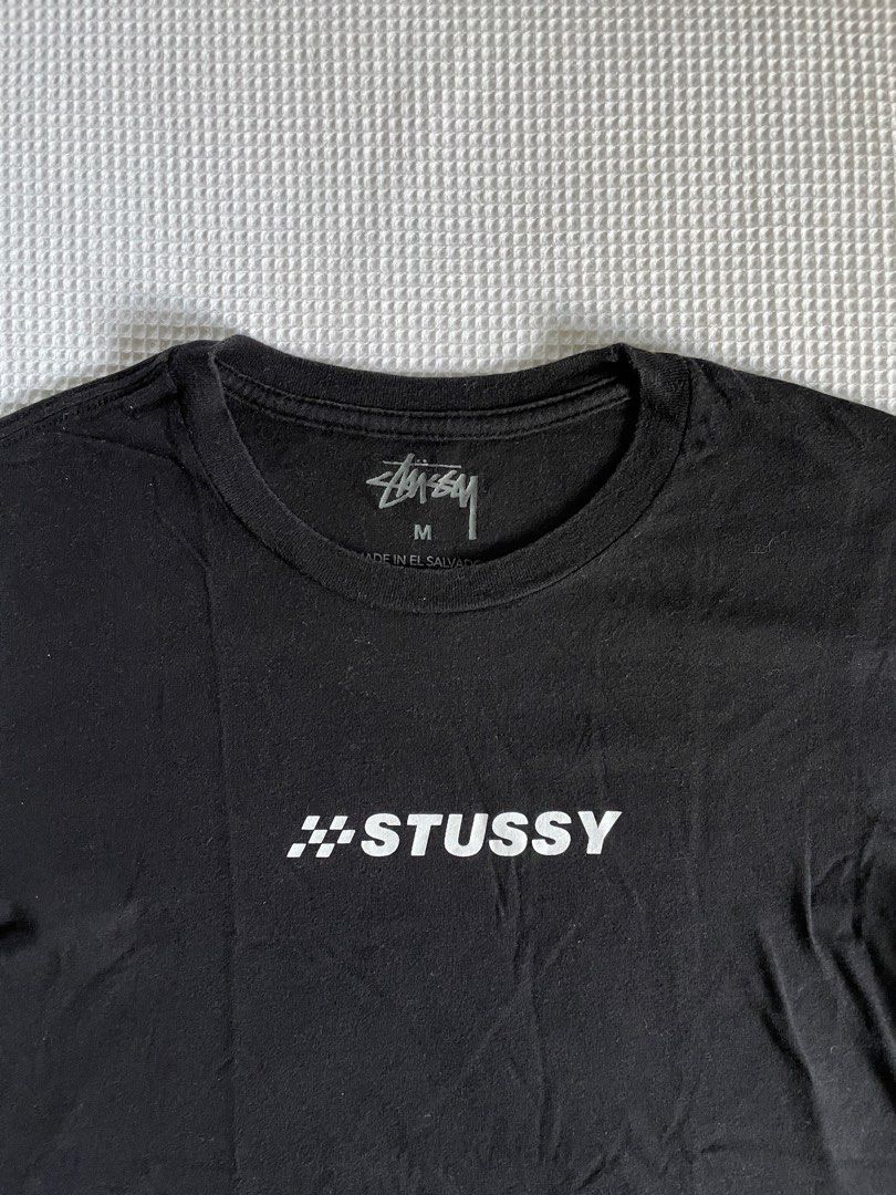 Stussy Black Shirt Size Medium (Category: Tshirts & Polo Shirts ) located in Quezon City. Submitted by hydroflask123 (Listing ID 1312839824, Image 2). Description: Really cool Black Stussy Tee is Size Medium. Lightly used. No issues!!! W (Pit to Pit): 52cm L (Top to Bottom): 67cm Sleeves (Shoulder to End): 21cm Good discounts if you buy more than 1 item!! .