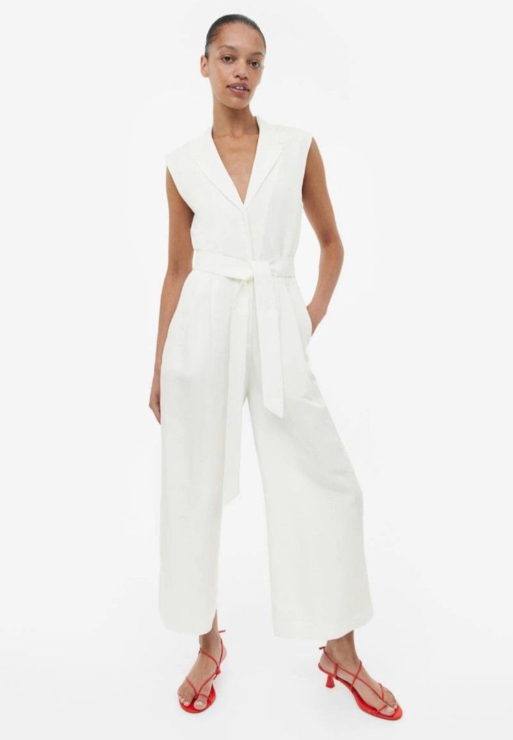 Tailored Jumpsuit H M Women s Fashion Dresses Sets Jumpsuits on Carousell