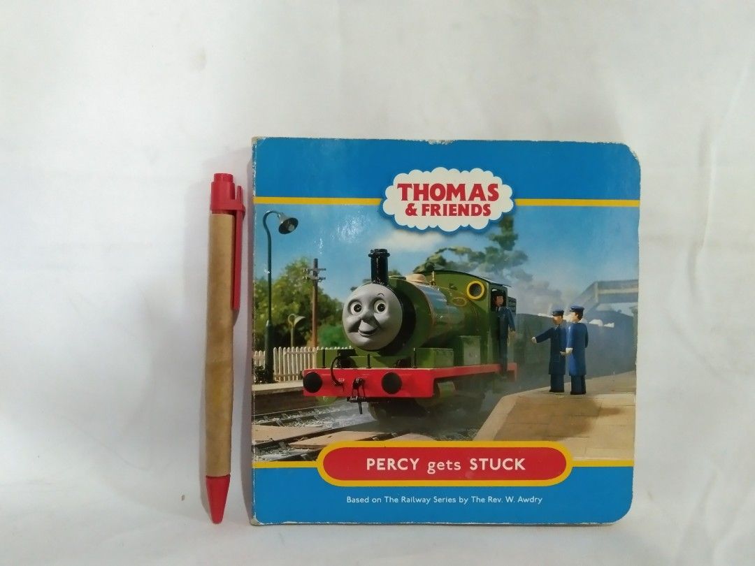 Thomas and Friends Percy gets Stuck (Category: Children's Books) located in Quezon City. Submitted by sky_bookstore (Listing ID 1312843947, Image 1). Description: Board Book Note: We sell pre-loved books. Some books may have minor flaws, such as shelf wear, creases and other common signs of usage. Location: Sauyo, QC.