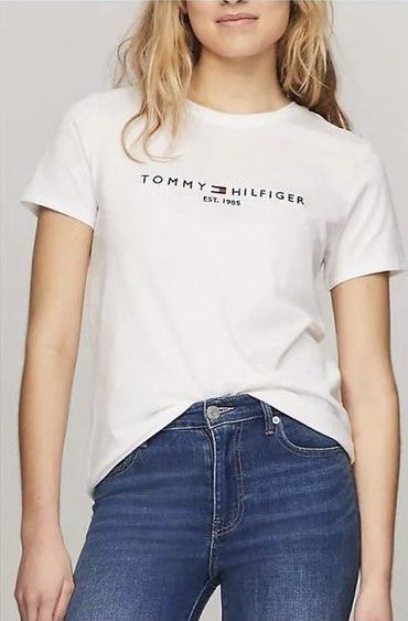 Tommy Hilfiger Embroidered Tommy Logo T Shirt T shirt Carousell
