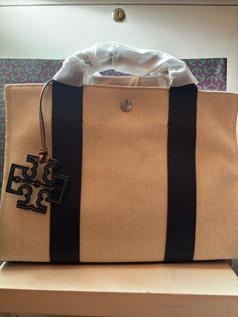 Tory burch miller mini canvas tote on sale