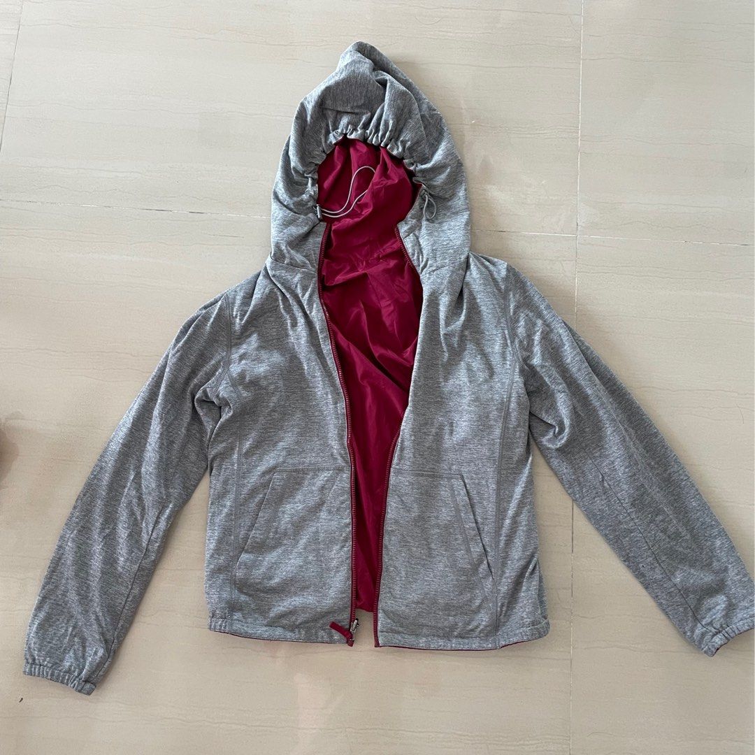Two way Water Resistant Jacket Hoodie Sweater