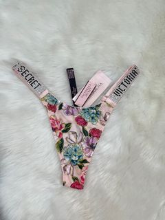 [維多利亞的秘密®️] Shine Logo Strap Thong XS629748233615371117