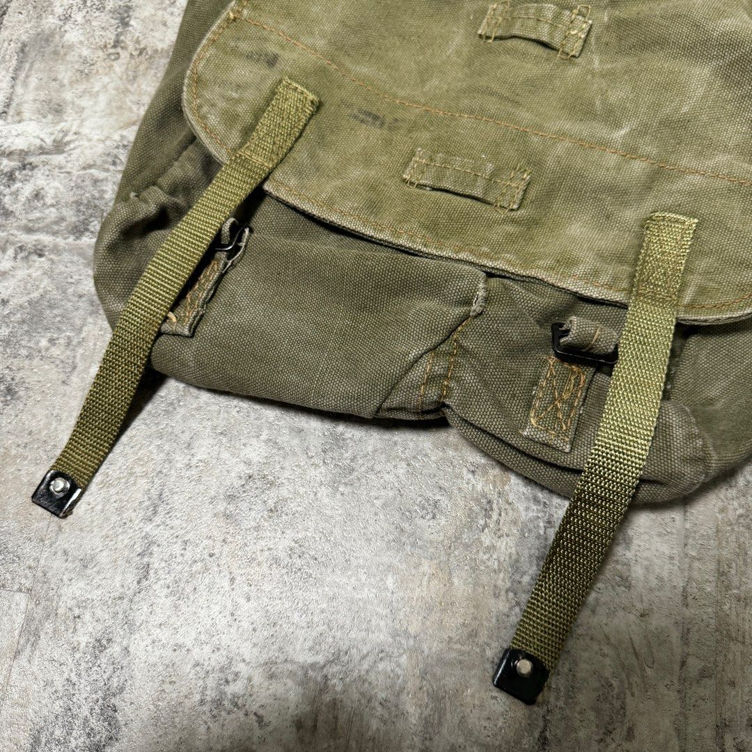 vintage army green military messenger sling bag Men s Fashion Bags Sling Bags on Carousell