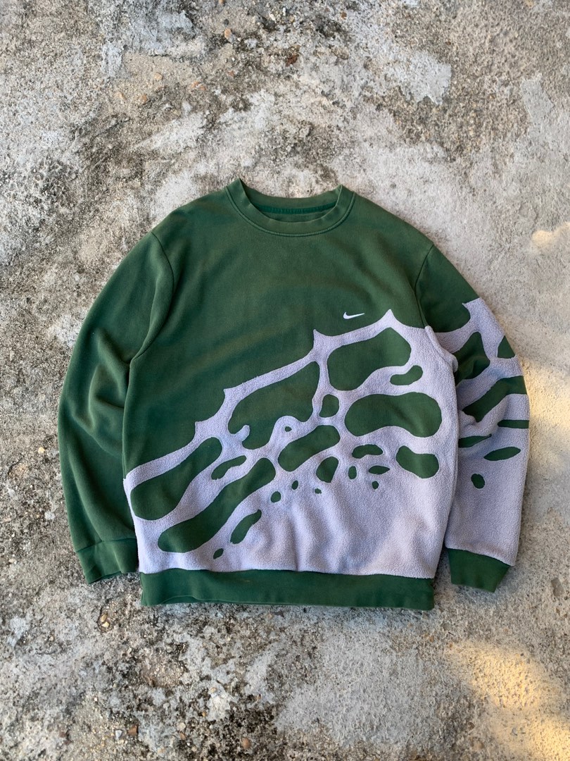 custom vintage nike sweatshirt