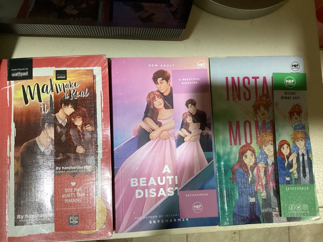 Bundle Wattpad books for sale (Category: Storybooks) located in Quezon City. Submitted by katrine28742829 (Listing ID 1312964932, Image 2). Description: 80 each 200 if get all No folds but has minimal brown stains.