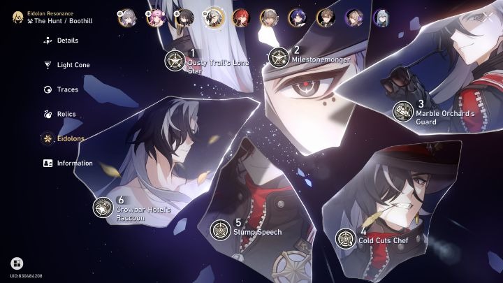 2in1 Account E6S1 Boothill HSR Honkai Star Rail + Wuthering Wave Wuwa ...