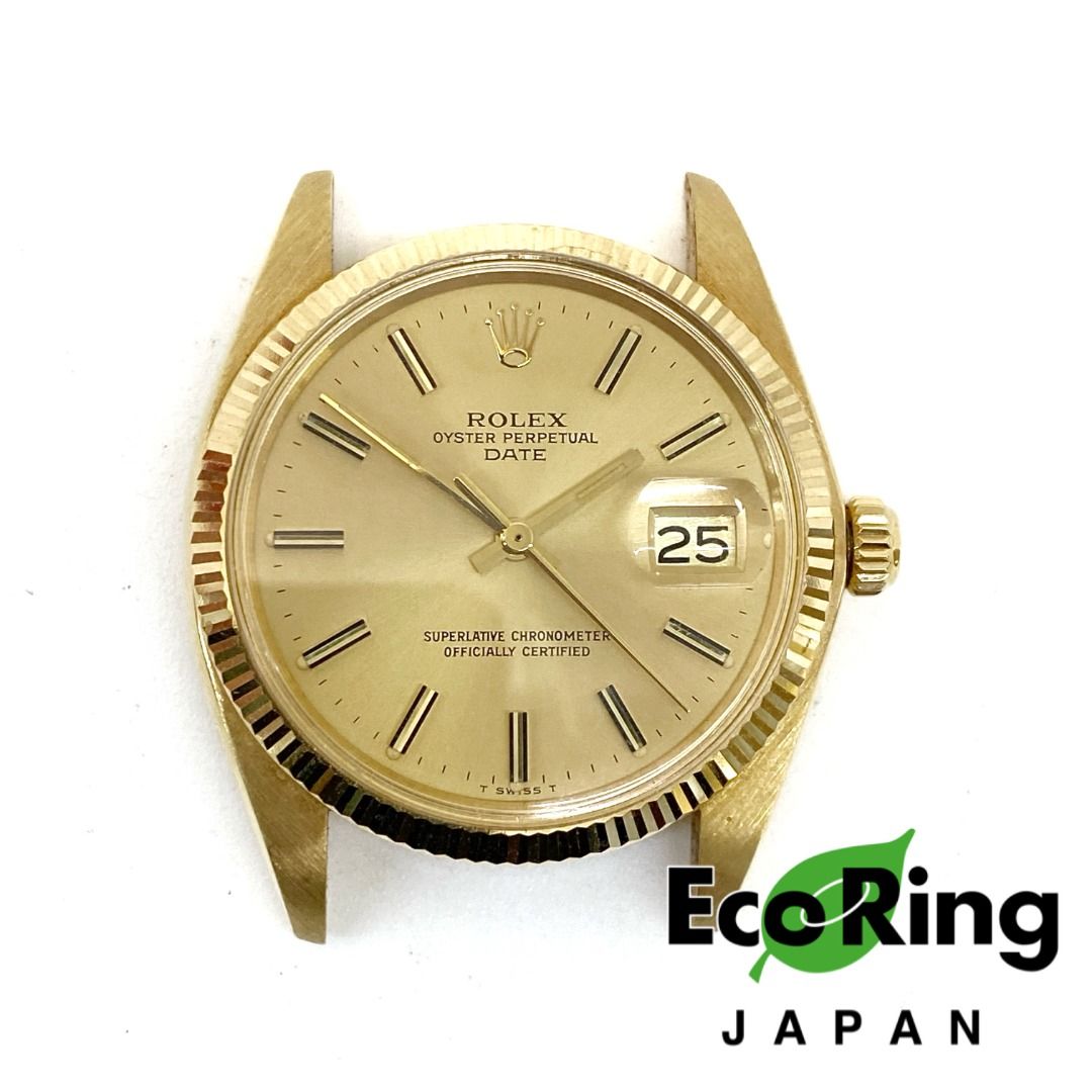 Rolex Oyster Perpetual Date Superlative Chronometer 18K Yellow Gold Automatic Watch No Belt 18K 1503 247013211 Carousell