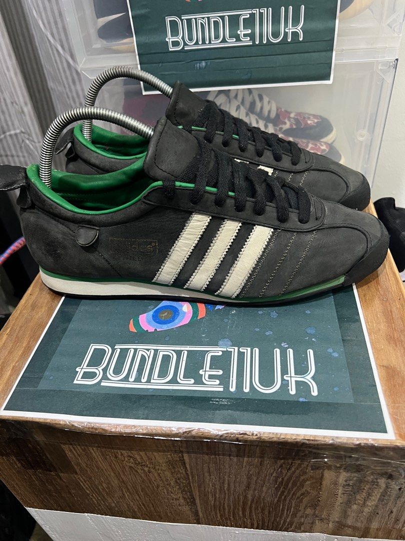 Adidas Chile 62 Black Green Originals 12UK Men s Fashion Footwear Sneakers on Carousell