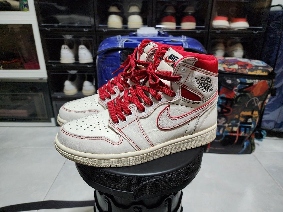 Air Jordan 1 Retro High Phantom US7 Luxury Sneakers Footwear on Carousell