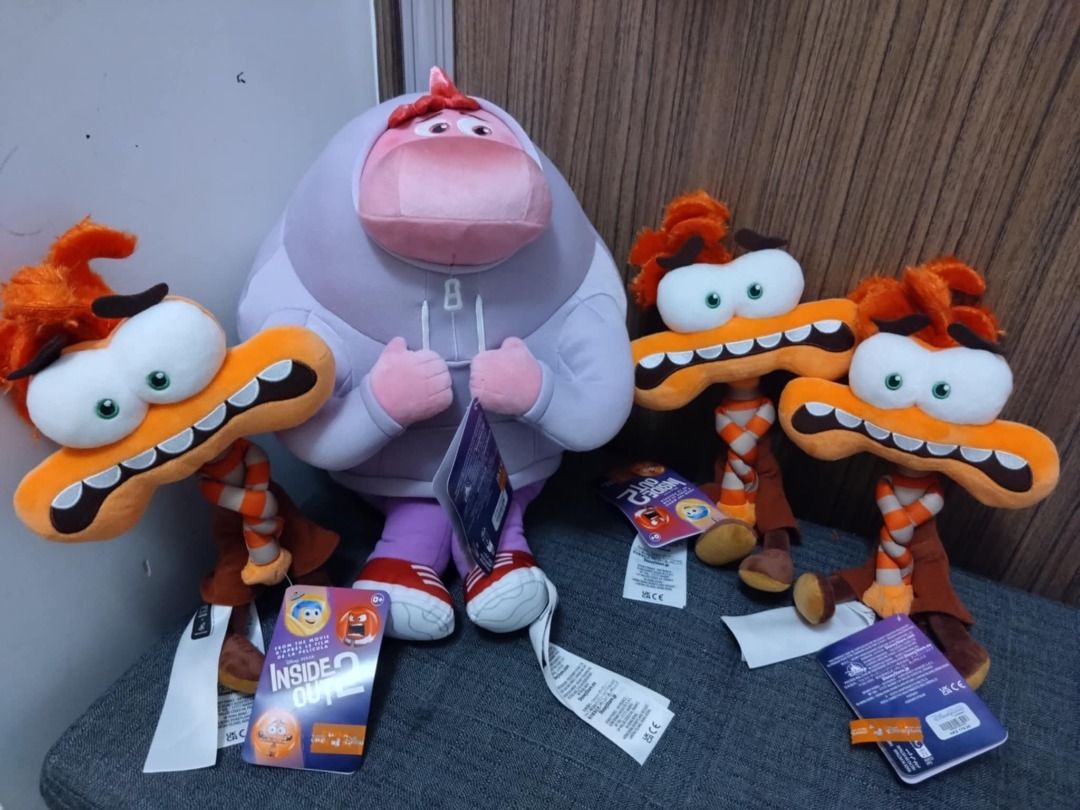 Anxiety inside out stuffed toy (Category: Plushies & Soft Toys) located in Manila. Submitted by jaycyne.lorzano (Listing ID 1309852239, Image 3). Description: Anxiety inside out 2 12 inches tall Shipping nationwide Message to inquire.