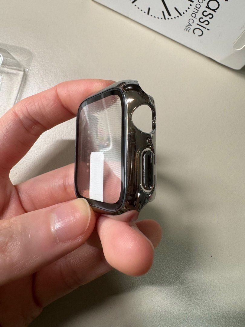 Apple Watch Case 40mm Silver shiny Mobile Phones Gadgets Wearables Smart Watches on Carousell
